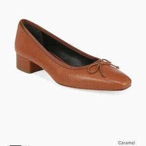 Veronica Beard Caramel Brown Flats